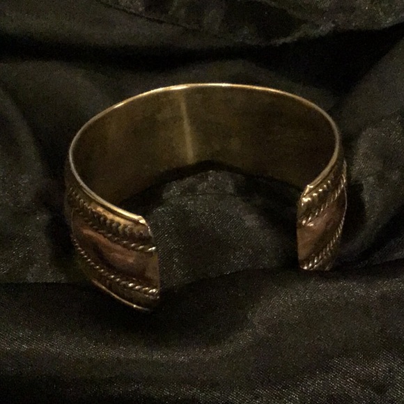 Tri colored Metal Bracelet - Picture 3 of 3